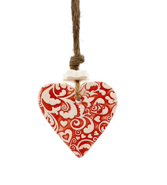 Pendentif à parfumer émaillé